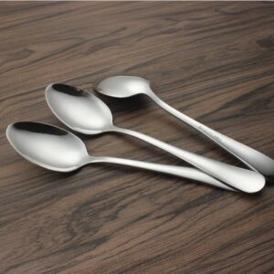 KINGSUPER Stainless Steel Table Soup Spoon(Set of 6)