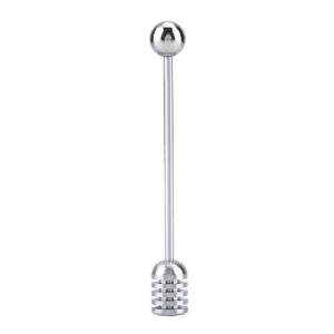 fdit solid stainless steel honey dipper drizzler stirrer spoon mixing stick tool