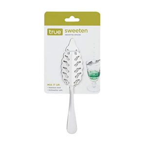 True Sweeten Absinthe Spoon, Absente Slotted Spoon, Stainless Steel & Dishwasher Safe