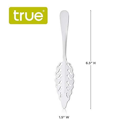 True Sweeten Absinthe Spoon, Absente Slotted Spoon, Stainless Steel & Dishwasher Safe