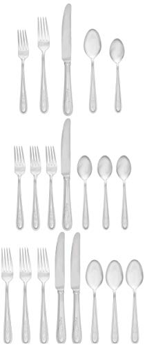 Lenox Opal Innocence Flatware, 20-Piece Set, Metallic