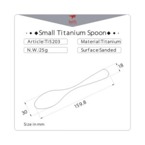Keith Titanium Ti5203 Spoon