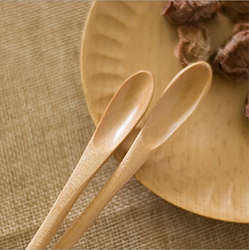 Lautechco 3pcs Long Handle Coffee Tea Mixing Spoon