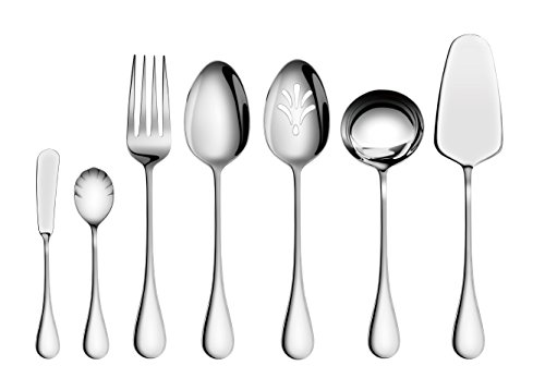 Artaste 18/10 Stainless Steel Elegant Serving & Hostess Flatware Sets (7-Piece Hostess Set)