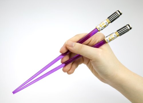 Star Wars Purple Lightsaber Chopsticks Mace Windu