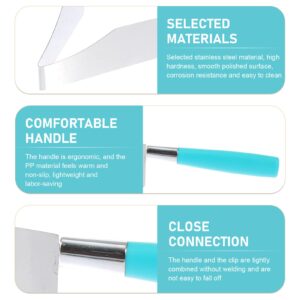 2Pcs Cake Slicer Cutters, Stainless Steel Cake Slicer, Better Quality and More Stable Cake Lifter Tools Pie Knife, Cake Pie Cutting for Cakes, Pie, Desserts Bread and Pizza (Random Color)