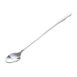 SellerWay Long Handle Spoon, 12-inch Stainless Steel Iced Teaspoon for Mixing, Cocktail Stirring, Coffee, Set of 6