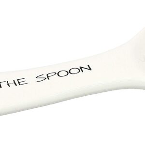 Pavilion Gift Company Dog Licked The Spoon-10 spoon rest, 10", White