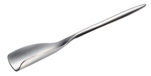 oaks reye ls1523 walnut and honey spoon, stainless steel, made in japan