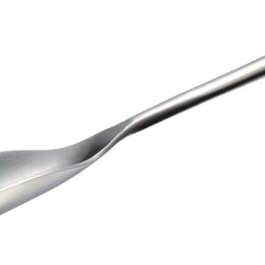 Oaks Reye LS1523 Walnut and Honey Spoon, Stainless Steel, Made in Japan