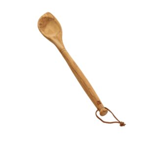 sabatier olivewood corner spoon & scraper, 14-inch