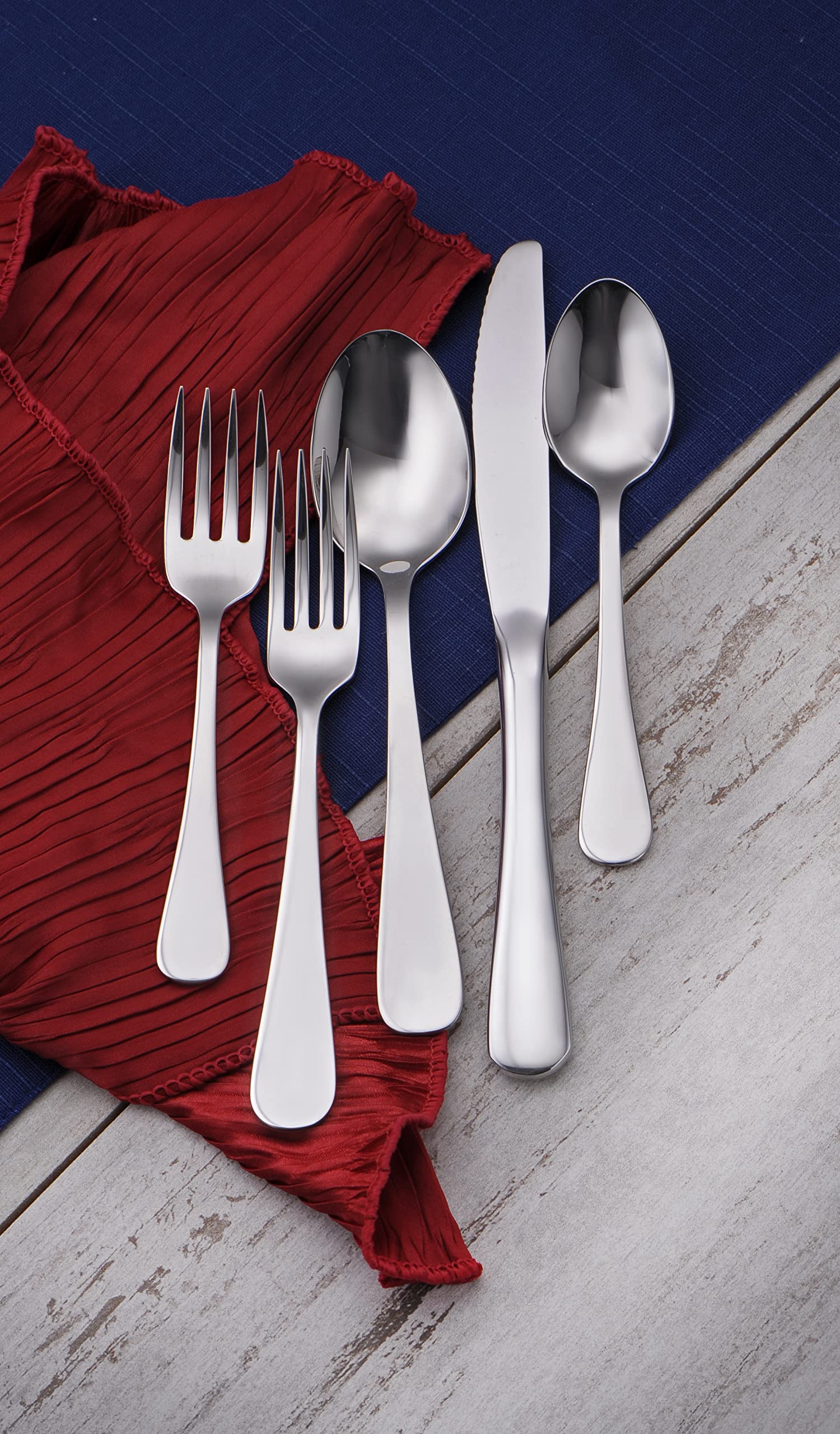 Liberty Tabletop Patriot 20 Piece Silverware Set Service for 4 Silverware Made in USA