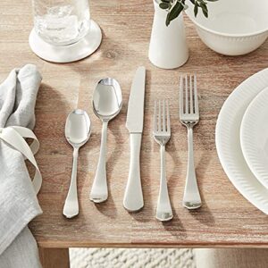 Ginkgo International Varberg 20-Piece Stainless Steel Flatware Place Setting, Service for 4