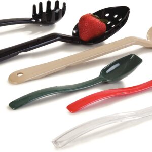 Carlisle FoodService Products 442003 Plastic Serving Spoons, 14", Black (Pack of 12)