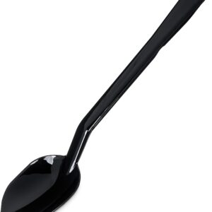 Carlisle FoodService Products 442003 Plastic Serving Spoons, 14", Black (Pack of 12)