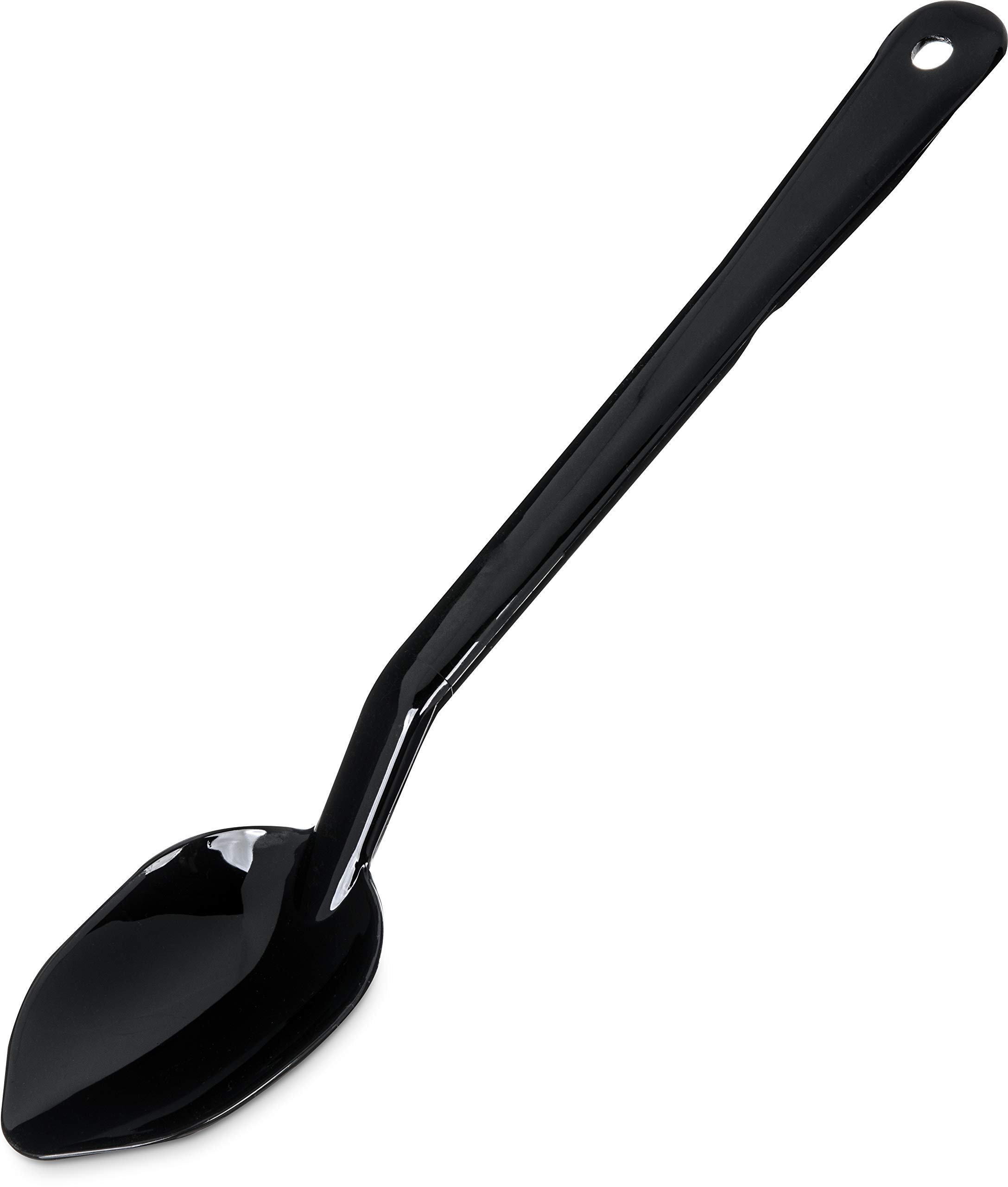 Carlisle FoodService Products 442003 Plastic Serving Spoons, 14", Black (Pack of 12)