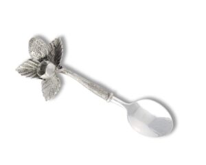 vagabond house pewter strawberry jam/jelly/fruit/dip spoon 5.5 inch long