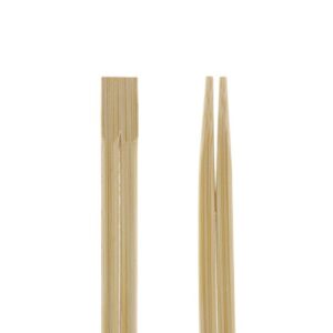 Royal Premium Disposable Bamboo Chopsticks in Sleeves, 9 Inch, Connected at the Top, UV Treated, Bag of 100