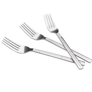 eudokkyna stainless steel table forks, dinner fork set of 12