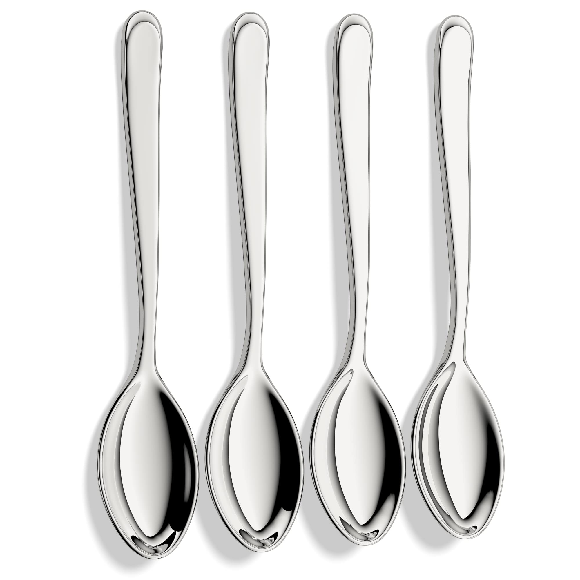 Demitasse Espresso Spoons,Mini Coffee Spoons,Tea, Dessert, Bistro Spoons,4.75 Inch,Set of 4,Heavy Duty and Dishwasher Safe