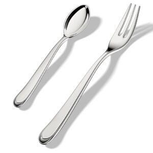 Demitasse Espresso Spoons,Mini Coffee Spoons,Tea, Dessert, Bistro Spoons,4.75 Inch,Set of 4,Heavy Duty and Dishwasher Safe