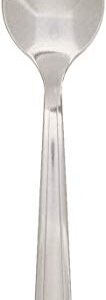 Winco 12-Piece Dominion Teaspoon Set, 18-0 Stainless Steel,Silver