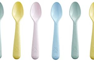 IKEA KALAS 8 no of Spoon, mixed colors, Plastic