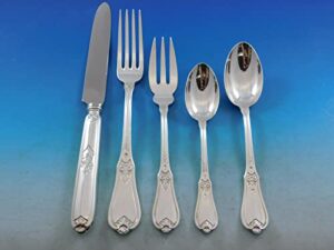 alicante by buccellati italy silverplated flatware set service 20 pcs dinner