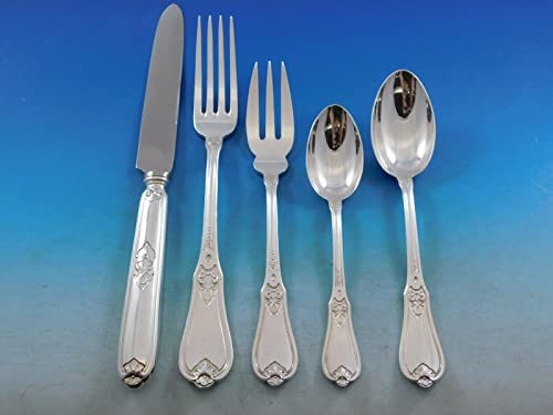 Alicante by Buccellati Italy Silverplated Flatware Set Service 20 pcs Dinner