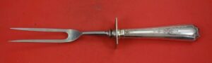 colfax by durgin-gorham sterling silver roast carving fork hh ws 11 1/2"