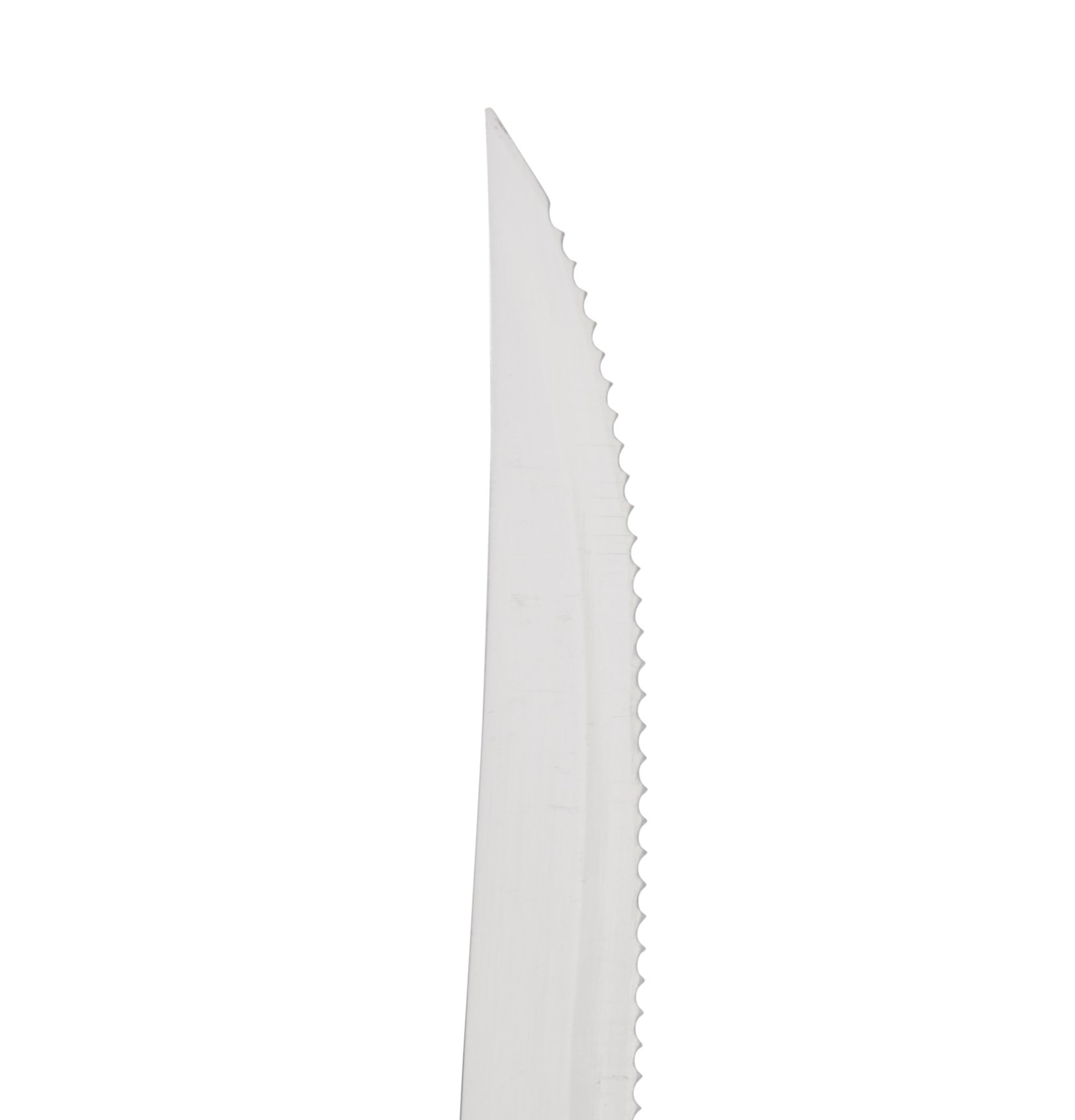 Steak Knives Serrated Set, Restaurant Quality, Stainless Steel, 4.25-Inch, Pointed Tip (8)