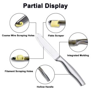 YLDM, Butter Knife, Stainless Steel Butter Knife Spreader Silver Better Butter Spreader Knife for Cutting & Spreading Butter Cheese Jam.