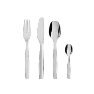 alessi itsumo cutlery set 24 pieces, steel