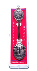 washington dc panorama copper collector’s spoon