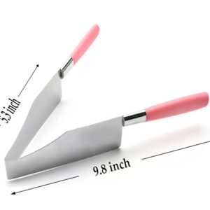 Cake Slicer and Cake Leveler Slicer-Staless Steel Cake Server Cuts the Perfect Cake.Cake Cutter Slicer Stratification Auxiliary Bread Toast Slicer.Kitchen DIY Baking Tool for Cakes, Pie and Desserts