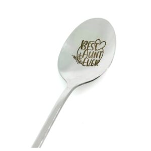 best aunt ever gifts spoon for auntie birthday gifts for aunty aunt gifts from niece nephew to auntie christmas gifts coffee spoons for coffee lover gift for auntie aunt