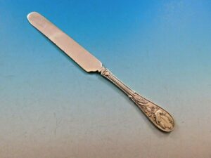 japanese by tiffany & co sterling silver breakfast knife flat handle as 7 1/2"