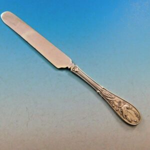 Japanese by Tiffany & Co Sterling Silver Breakfast Knife Flat Handle AS 7 1/2"