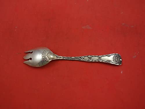 Wave Edge by Tiffany and Co Sterling Silver Ice Cream Fork 5 3/4" custom made