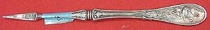 japanese by tiffany & co. sterling silver nut pick 4 7/8" antique