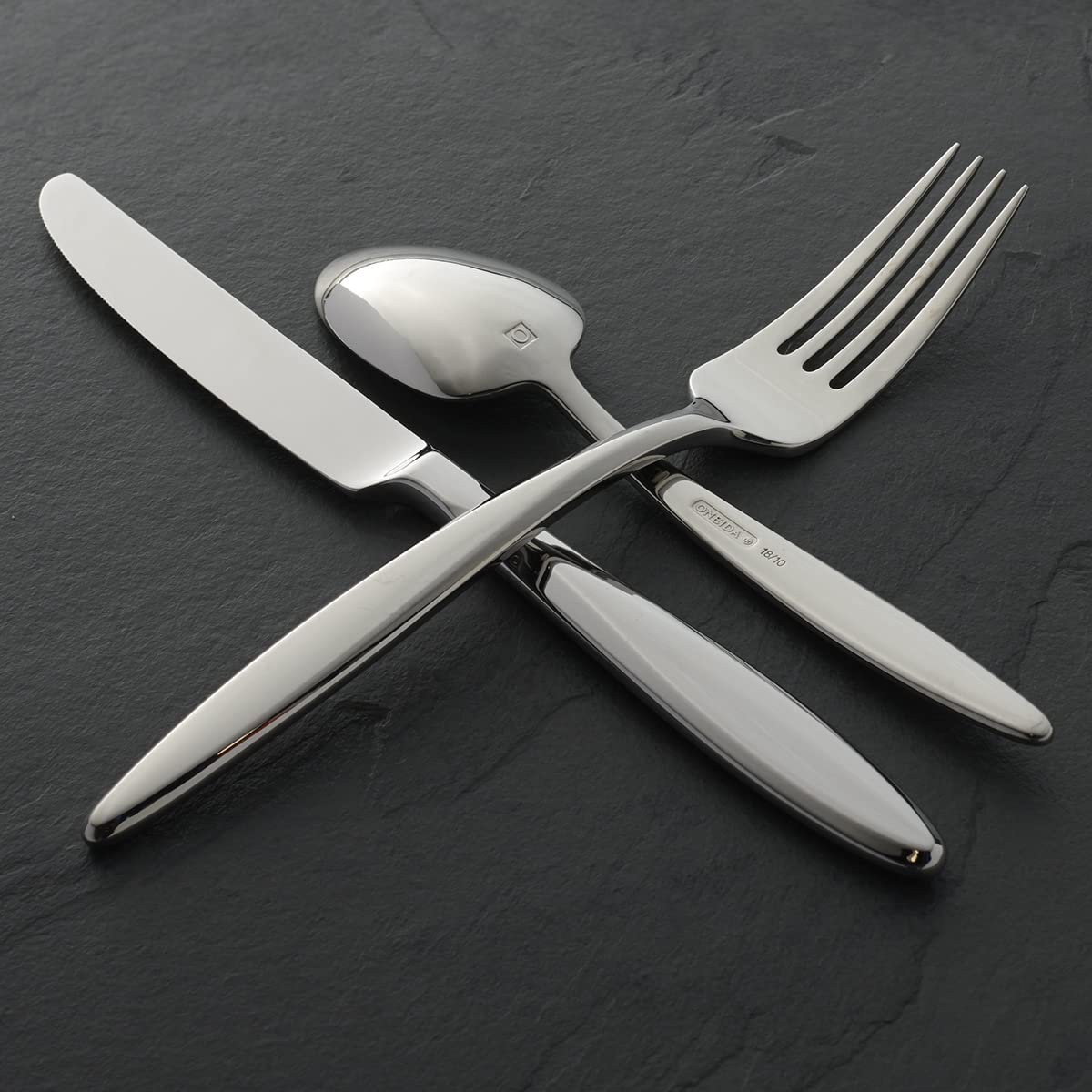 Oneida T1001020Al20 Tweak 20 Piece Fine Flatware Set, Service For 4