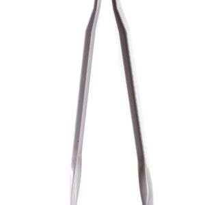 Set of 3 - Heavy Duty White Serving Tongs - 9 inch - Plastic Disposable Salad Tongs - High Heat Plastic, Catering, Salads, Bakery, Buffets, BBQ, Ice, Hot and Cold Foods (9")