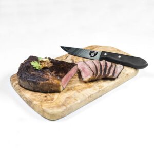 The Sports Vault NFL Las Vegas Raiders Steak Knives