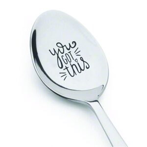 inspirational gift for boy/girl | best friend gift for christmas/easter | you got this engraved spoon gift | motivational gift for coworker/employees | thoughtful gift for men/women