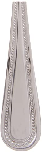 Winco 12-Piece Dots Salad Fork Set, 18-0 Stainless Steel, Silver