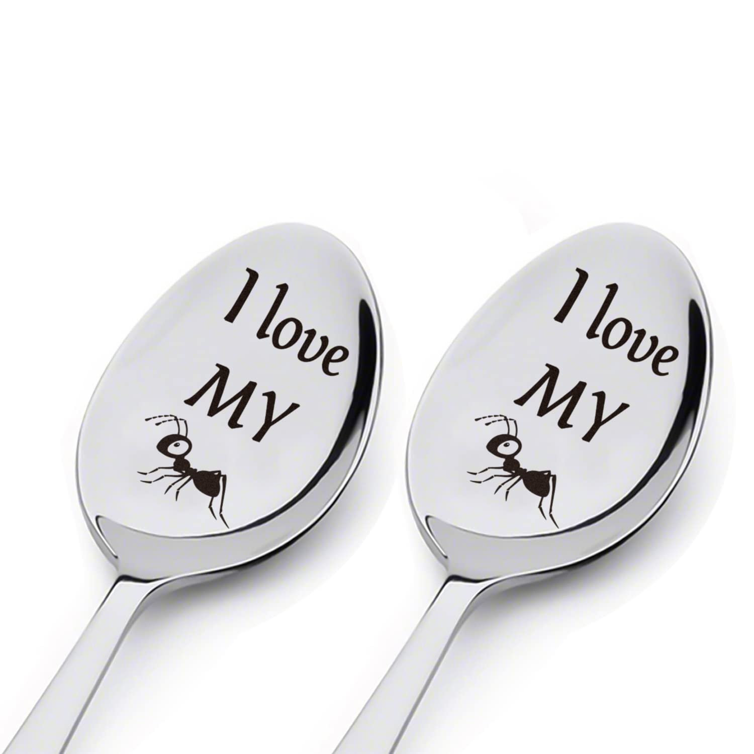 Aunt Gifts—I love my aunt Coffee Spoon Engraved Spoon Personalized Grandmother Gifts for Aunt Gift,Birthday Gift,Christmas Gift