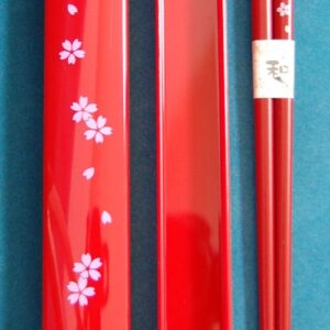 Tanaka Hashi-ten Chopsticks Set Packaged-Hashbrown-Potatoes, 22.5cm, Red