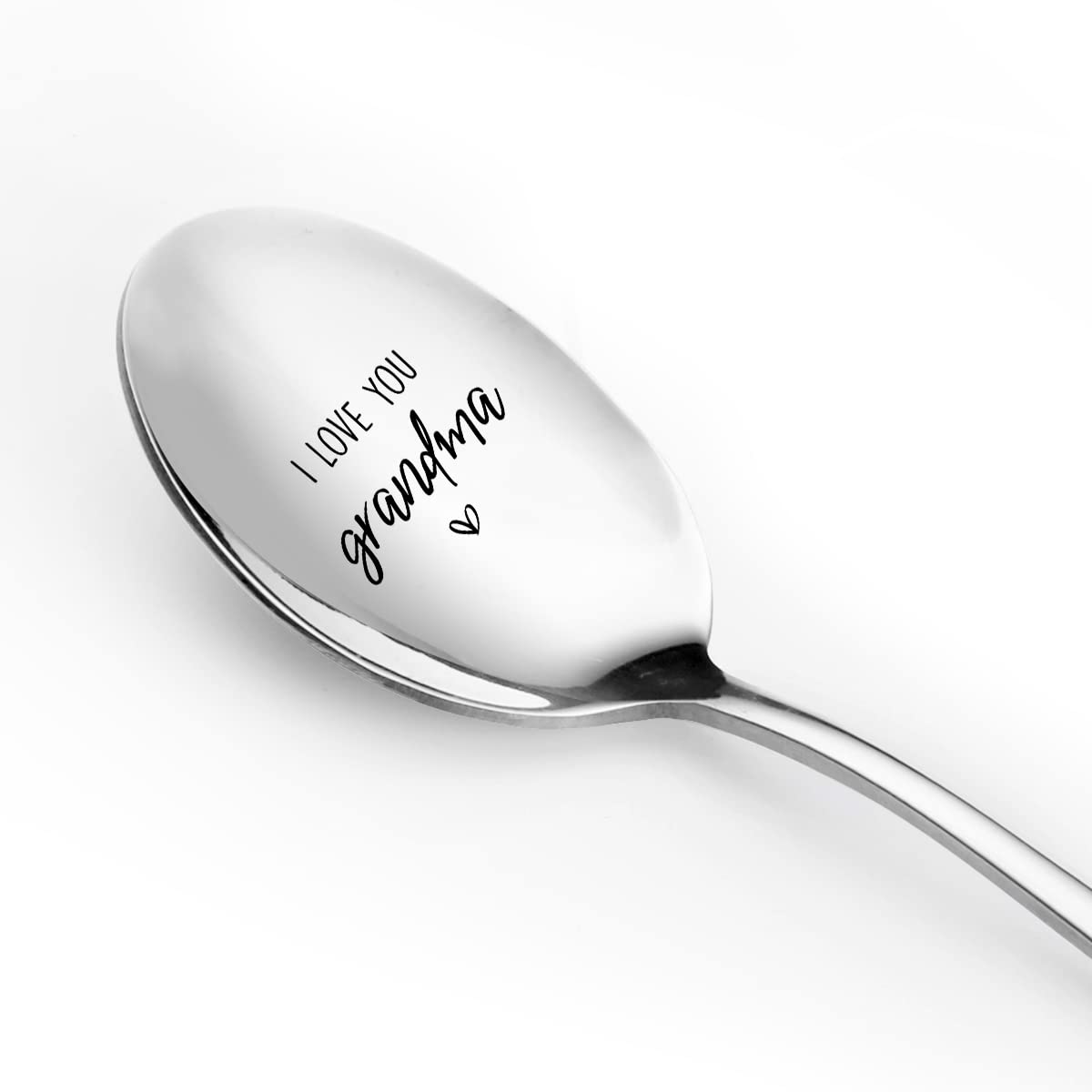 Nana Gifts from Granddaughter Grandson - I Love You Grandma Spoon Funny Engraved Stainless Steel Gift for Mother's Day/Birthday/Christmas