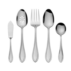 Pfaltzgraff Randall Flatware Set, 45-Piece, Stainless Steel