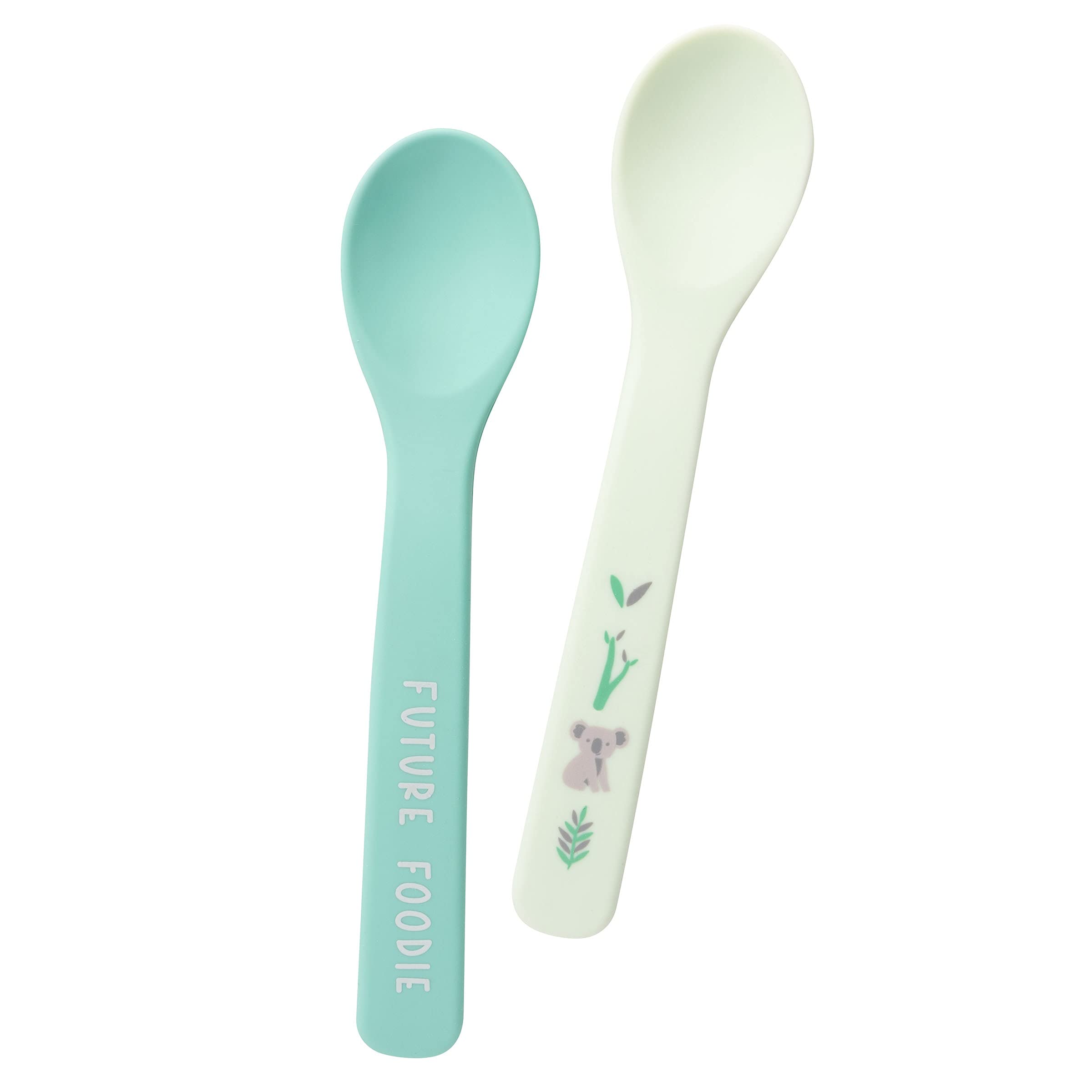 Stephen Joseph Silicone Baby Spoons, OS, KOALA